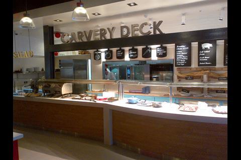 Tesco Coventry has a new family restaurant called Decks